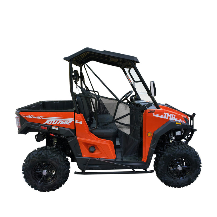 585cc UTV side-by-side with on-demand 4WD, EPS, CVTech transmission and 2 seats with headrests