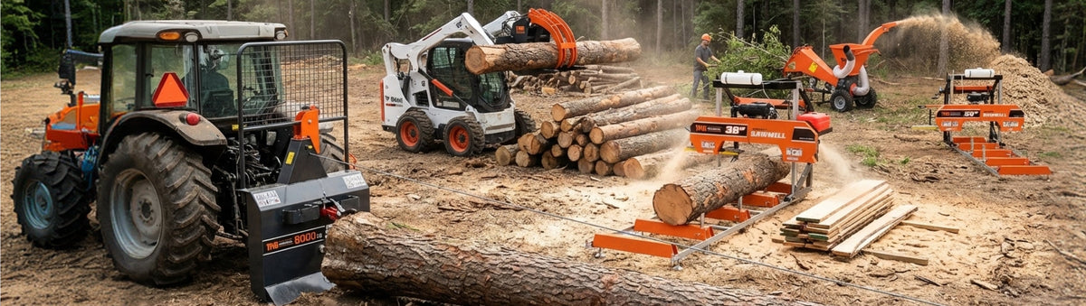 TMG forestry equipment at work