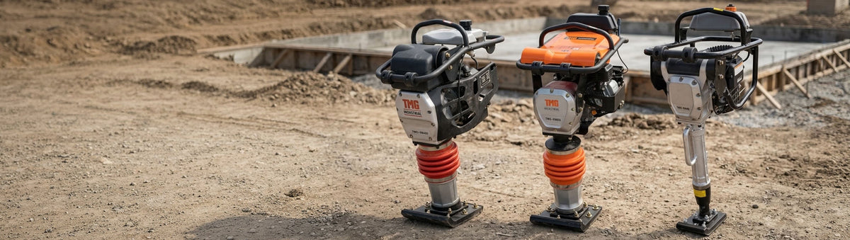 TMG plate compactors and rammers