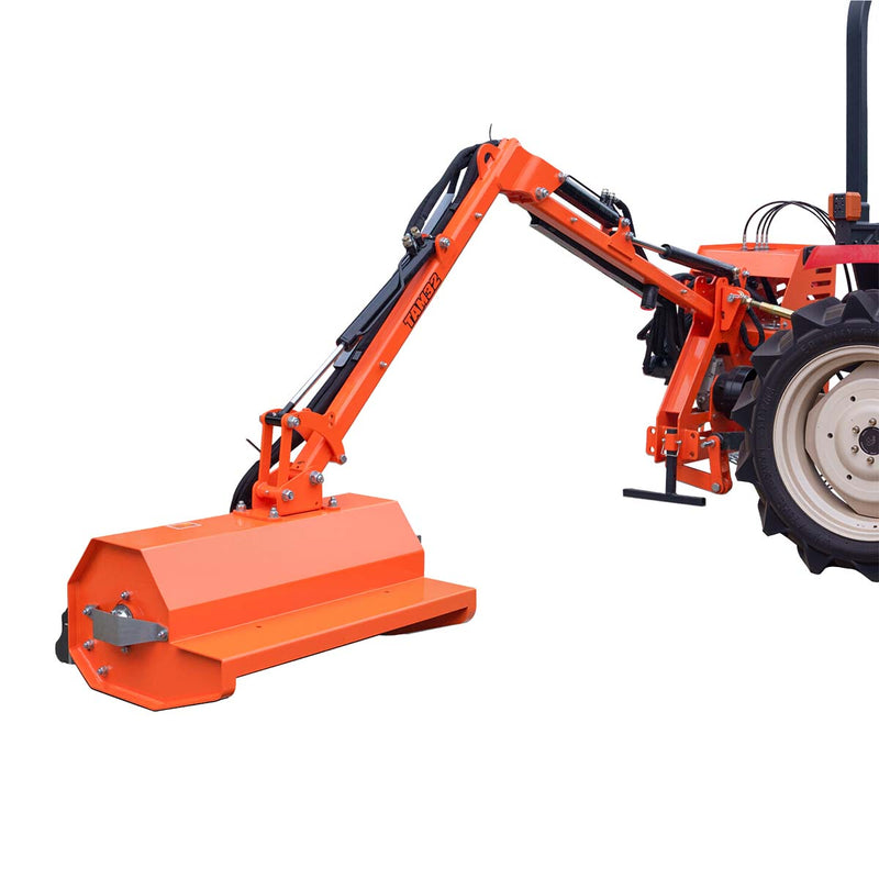 32" Side Boom Mower, Hydraulic Reach Arm, Tractor-Mounted, Cat 1, 108" Reach, TMG-TAM32