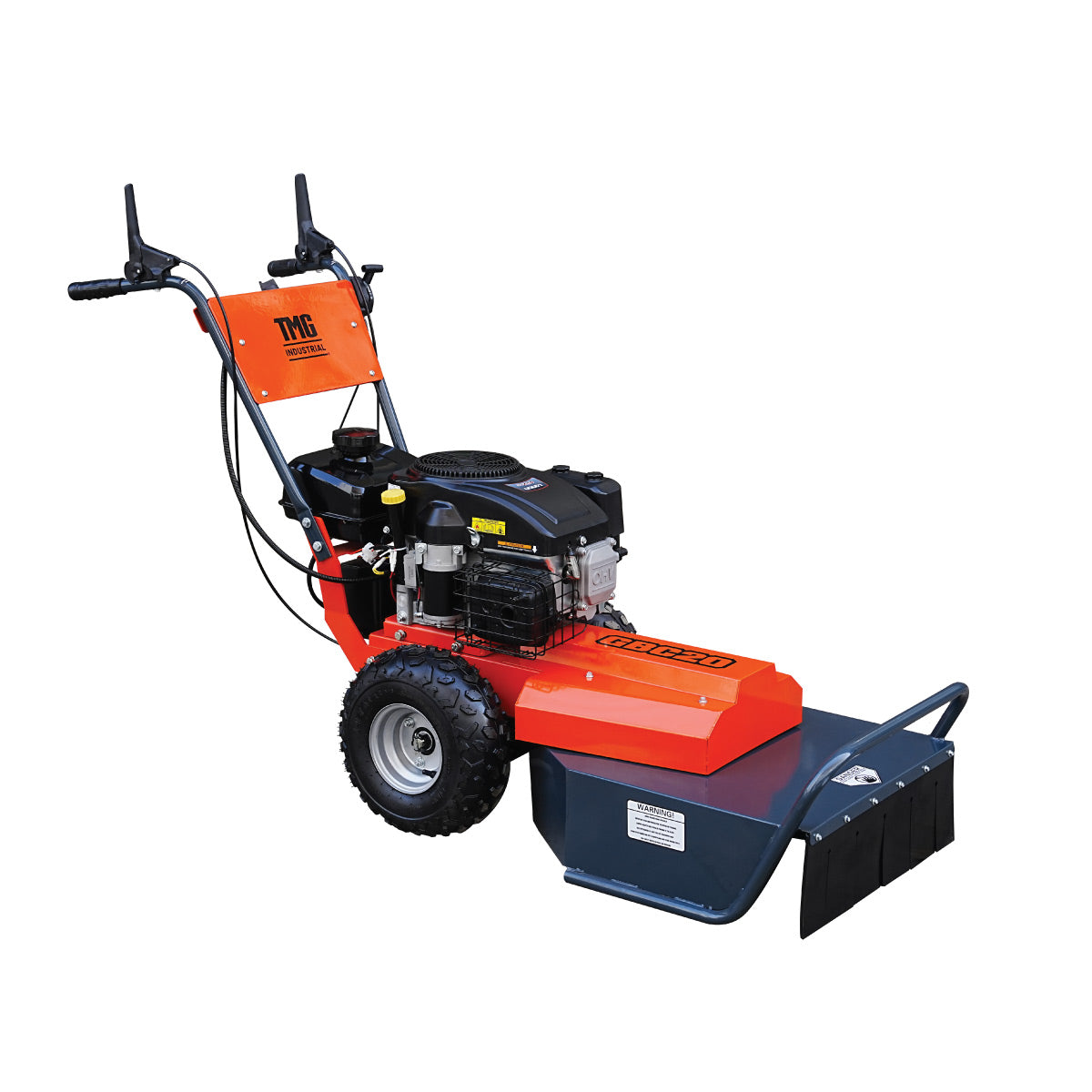 20 inch walk behind brush cutter with 452cc 14 HP gas engine and electric start TMG-GBC20