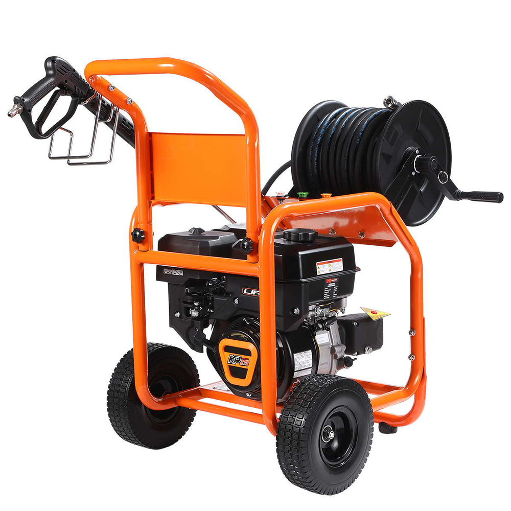 Nettoyeur à essence de 3 335 PSI, pompe triplex