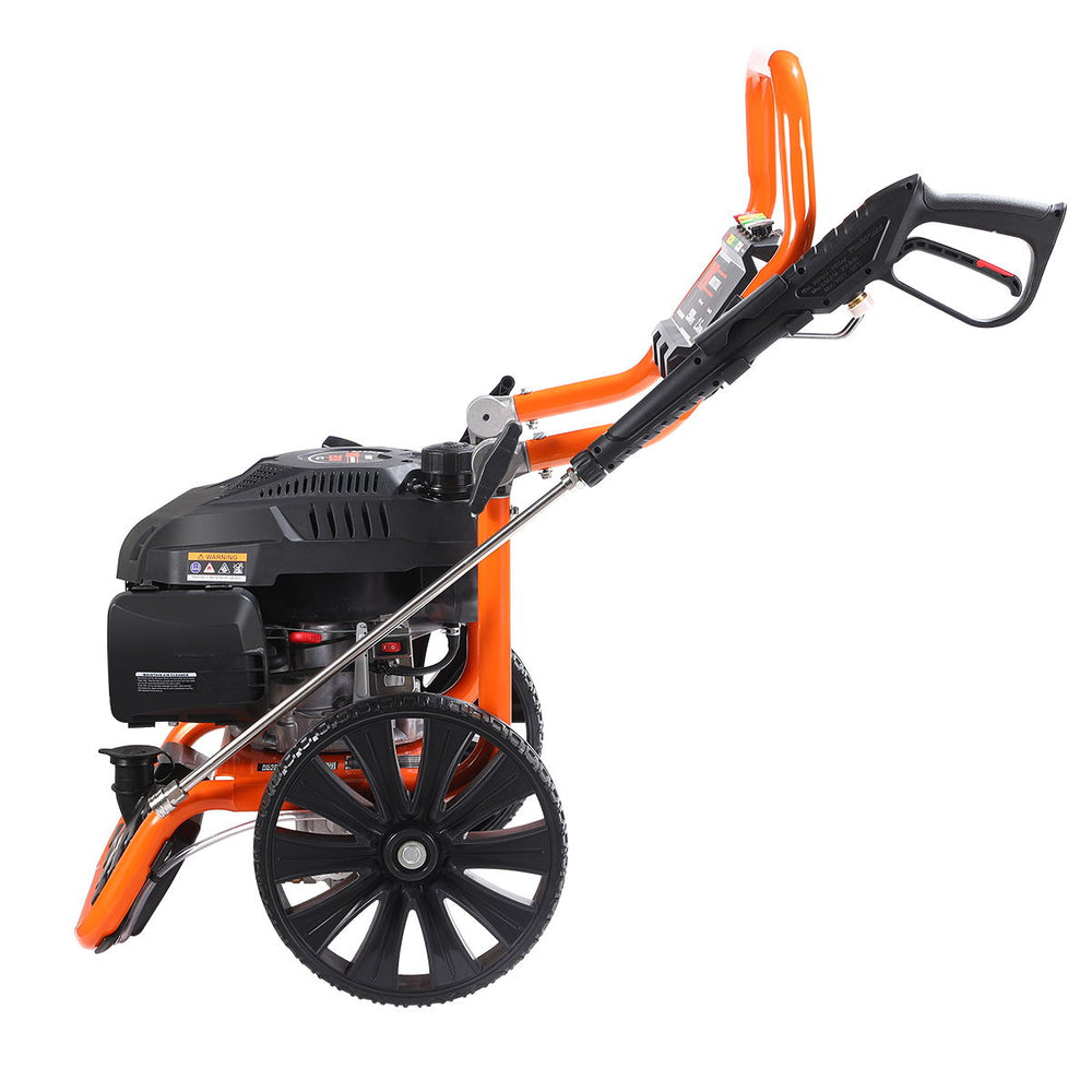 Nettoyeur à essence de 2 900 PSI, poignée rabattable