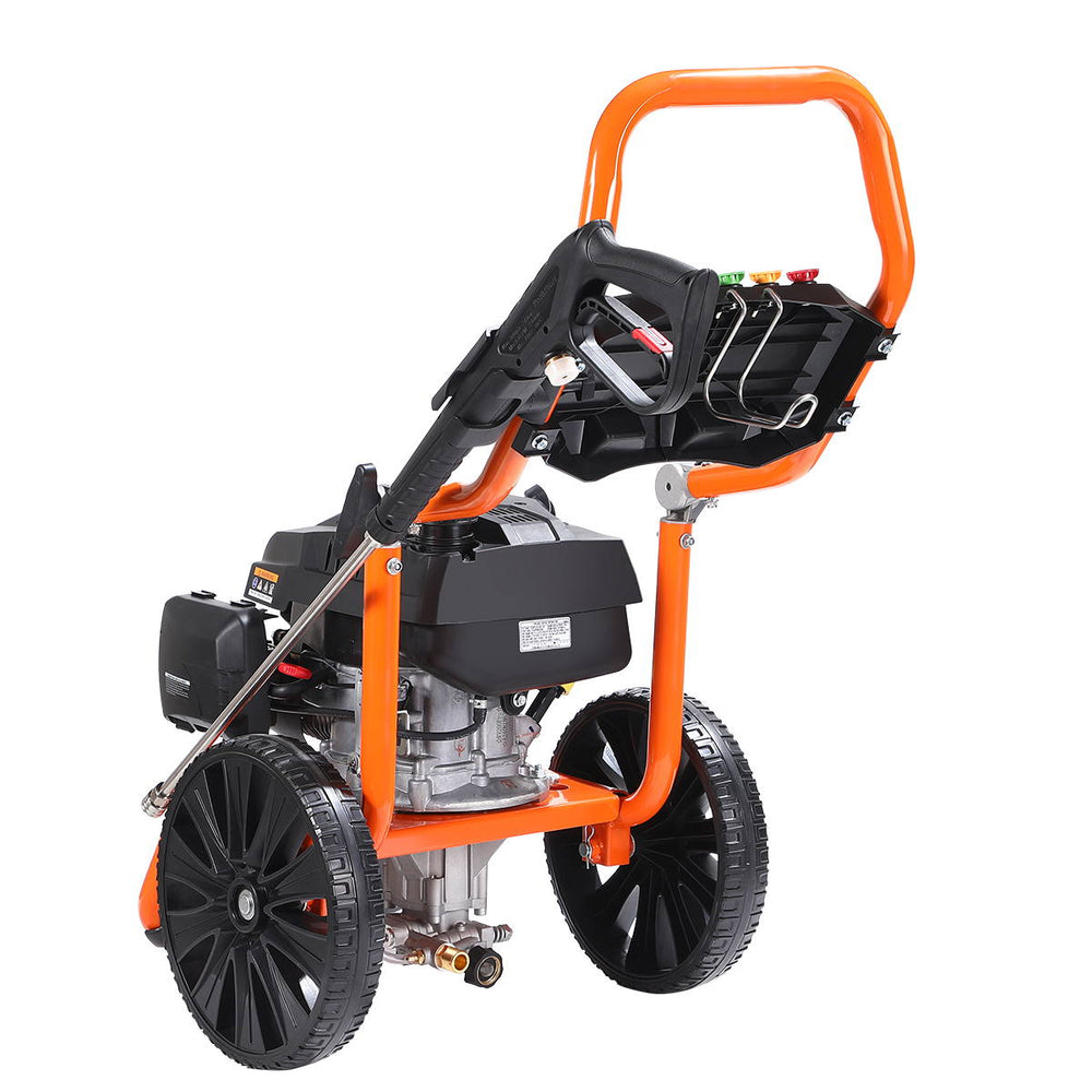 Nettoyeur à essence de 2 900 PSI, poignée rabattable