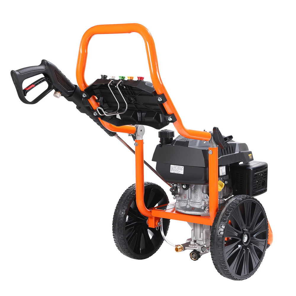 Nettoyeur à essence de 2 900 PSI, poignée rabattable