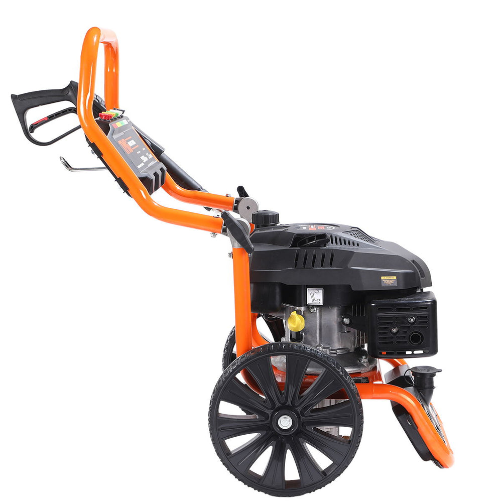 Nettoyeur à essence de 2 900 PSI, poignée rabattable