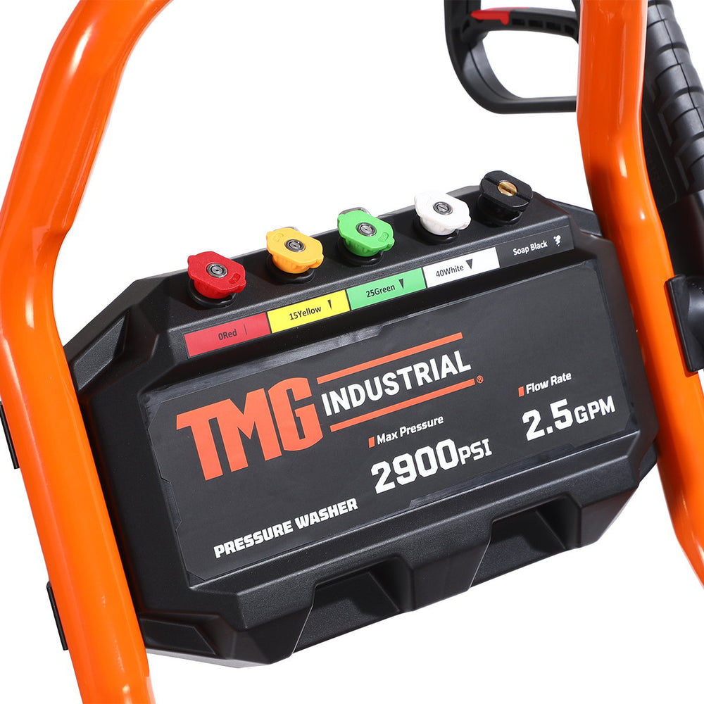 Nettoyeur à essence de 2 900 PSI, poignée rabattable