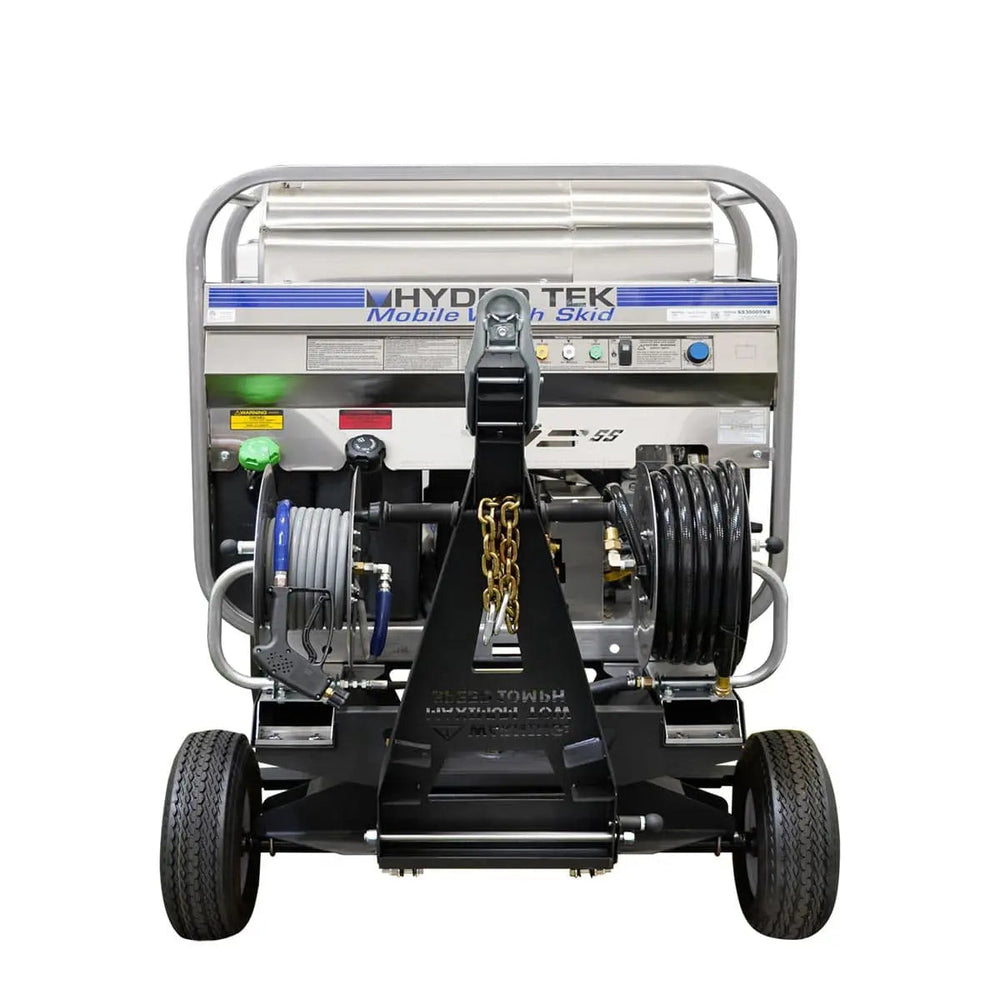 Nettoyeur à eau chaude Nilfisk de 3 000 PSI, chariot pour VTT