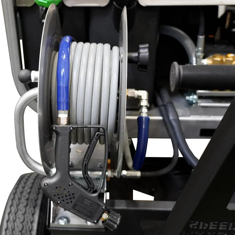 Nettoyeur à eau chaude Nilfisk de 3 000 PSI, chariot pour VTT