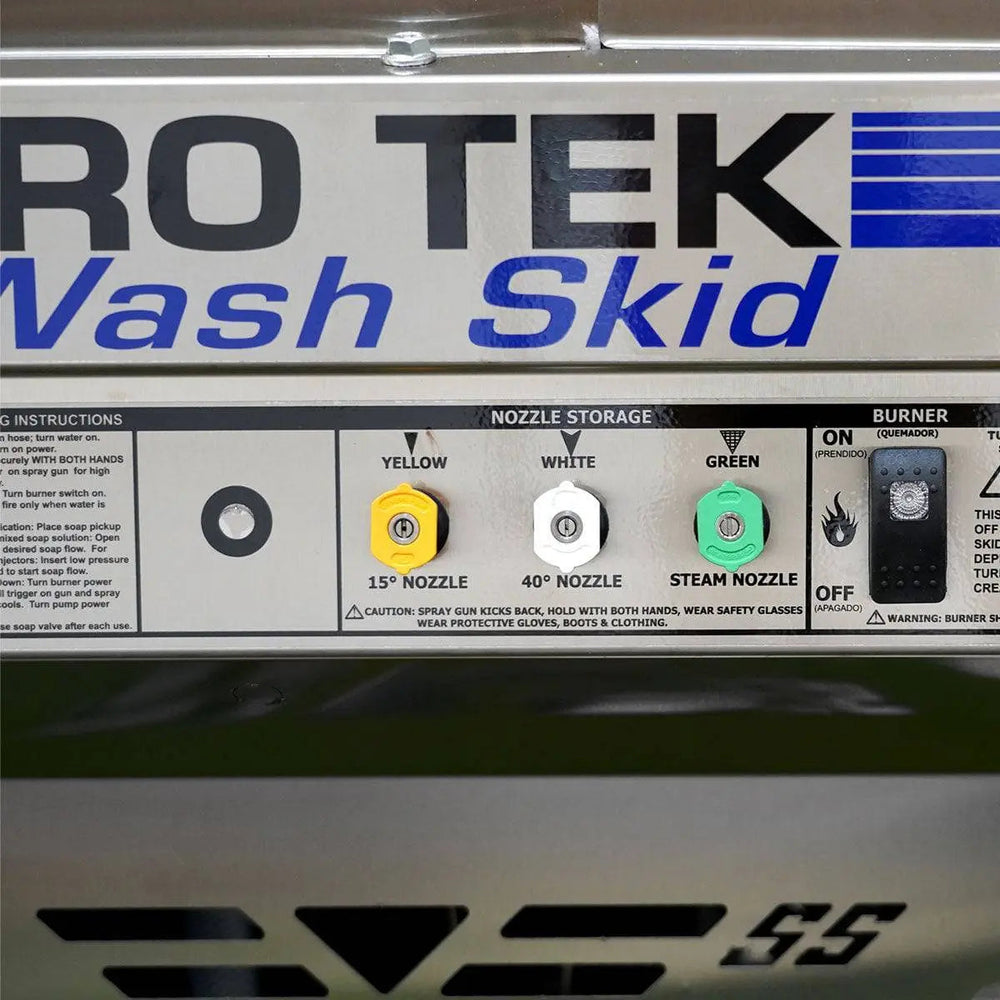 HYDRO TEK Nilfisk 3000 PSI 4.8 GPM Hot Water Pressure Washer, Trailer Package, Vanguard Engine, MADE IN USA, Mfr Model # SS30005VS, T2JAW