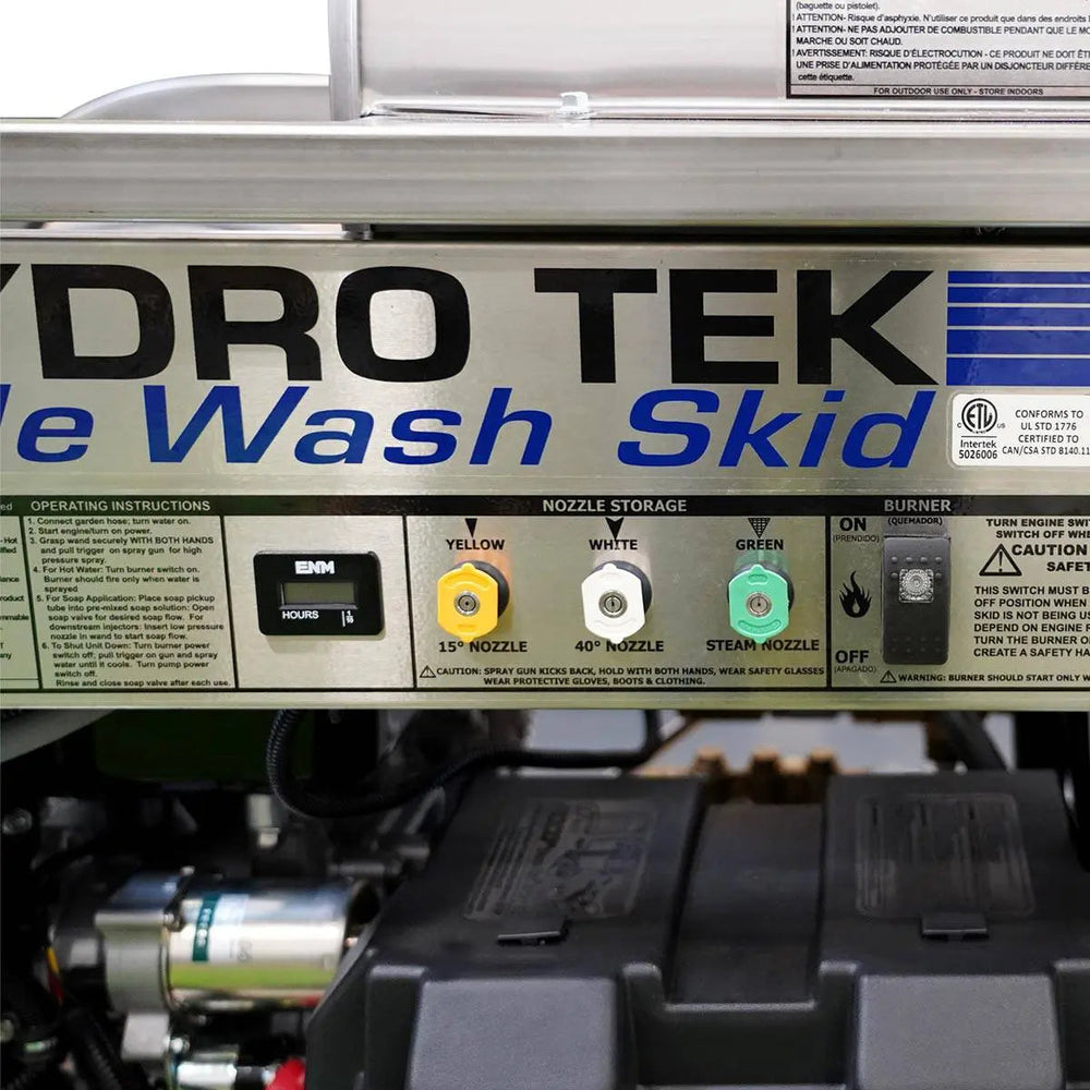 HYDRO TEK Nilfisk 4000 PSI 3.5 GPM Hot Water Pressure Washer, Honda Engine, MADE IN USA, Mfr Model # SM40004HG