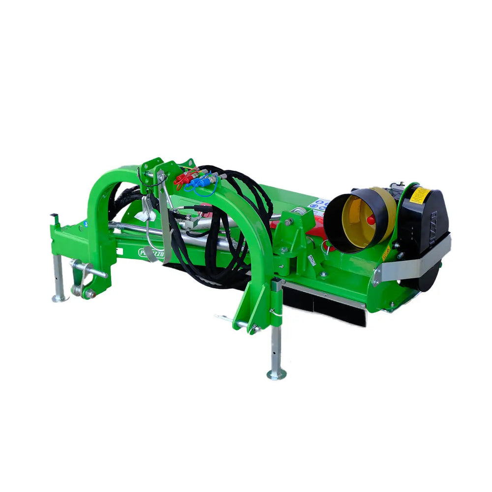 Peruzzo 53” Rear Mounted Ditch Bank Flail Mower for 30 to 45 HP Tractors, Category 1 & 2, MFR #: Fox Cross 1400, Made in Italy