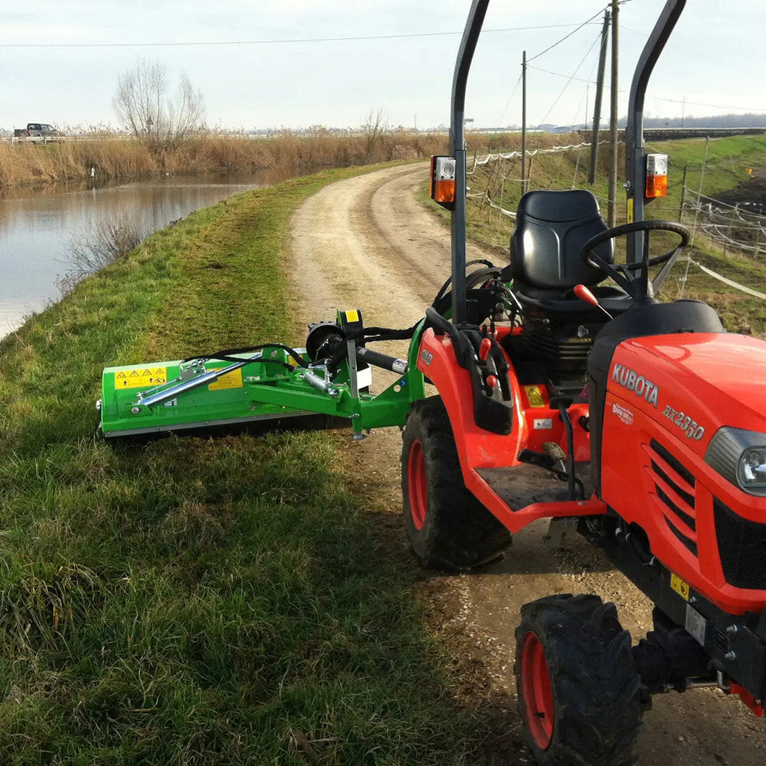 3-point hitch, PTO overrun clutch