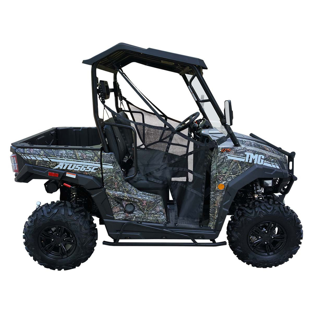 493cc UTV / Side-by-Side with On-Demand 4WD, EPS, 2 Seats with Headrests, Locking Differential, Trailer Hitch, and 3000 lb winch TMG-ATU565
