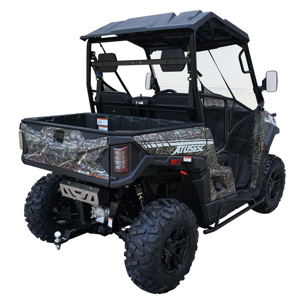 493cc UTV / Side-by-Side with On-Demand 4WD, EPS, 2 Seats with Headrests, Locking Differential, Trailer Hitch, and 3000 lb winch TMG-ATU565