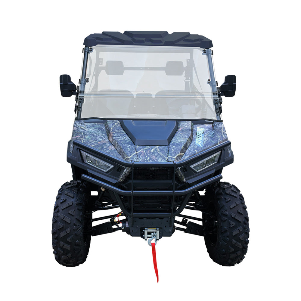 585cc UTV / Side-by-Side with On-Demand 4WD, EPS, CVTech Transmission, 2 Seats with Headrests, Locking Differentials, and Trailer Hitch TMG-ATU765