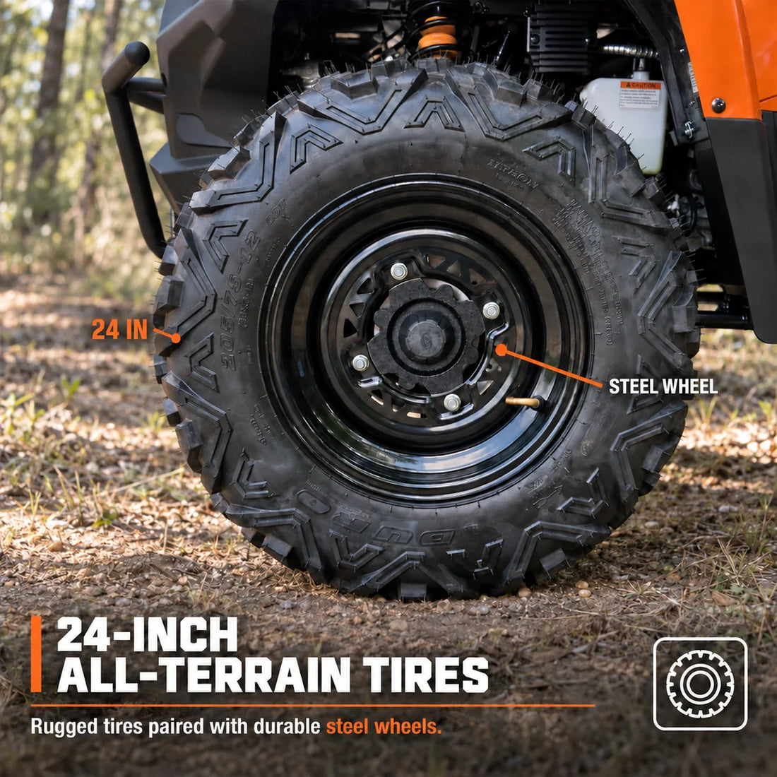 Front and rear cargo racks