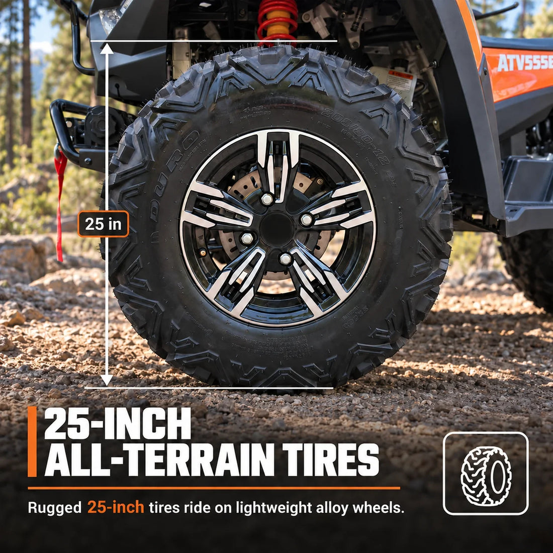 Front and rear cargo racks
