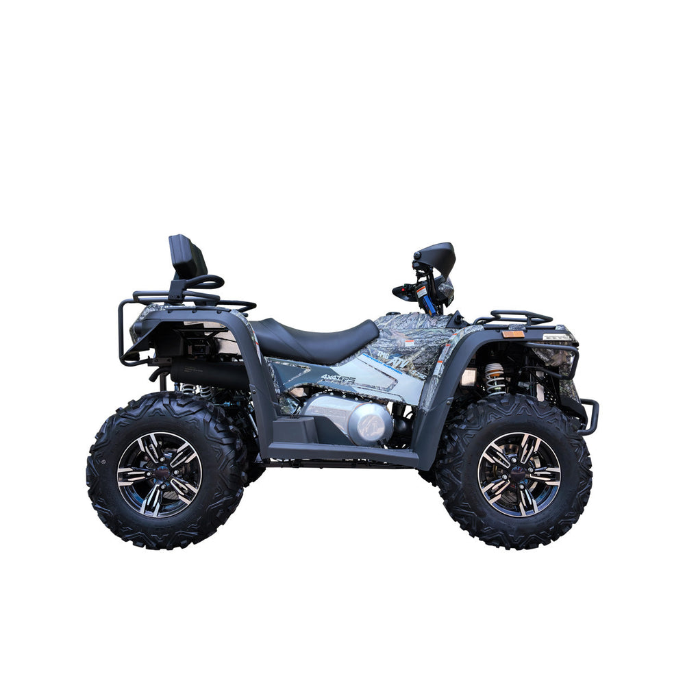 493cc ATV with On-Demand 4WD, EPS, 2-Up Seating & Backrest, Locking Differential, and Trailer Hitch TMG-ATV575