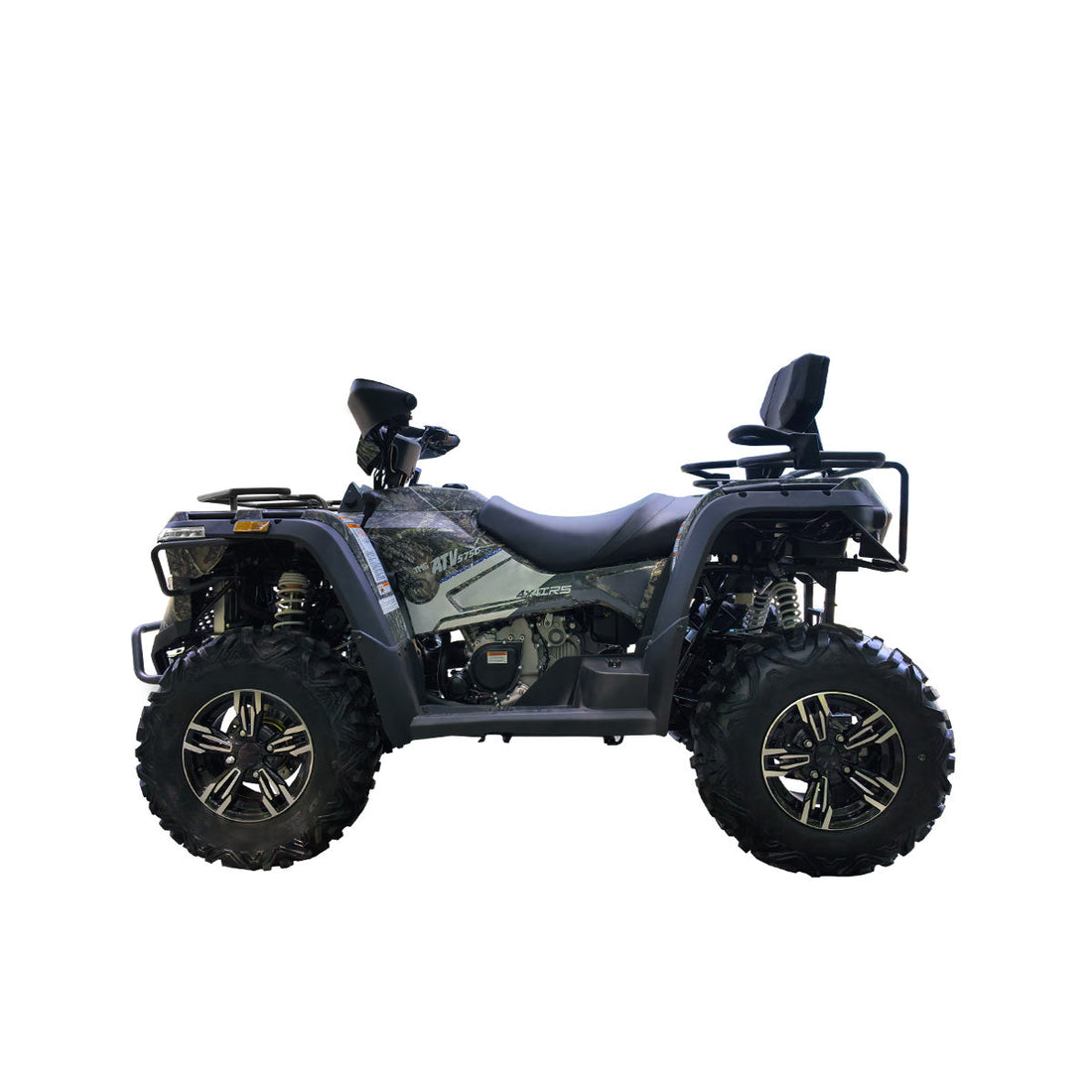 On demand 4WD drivetrain