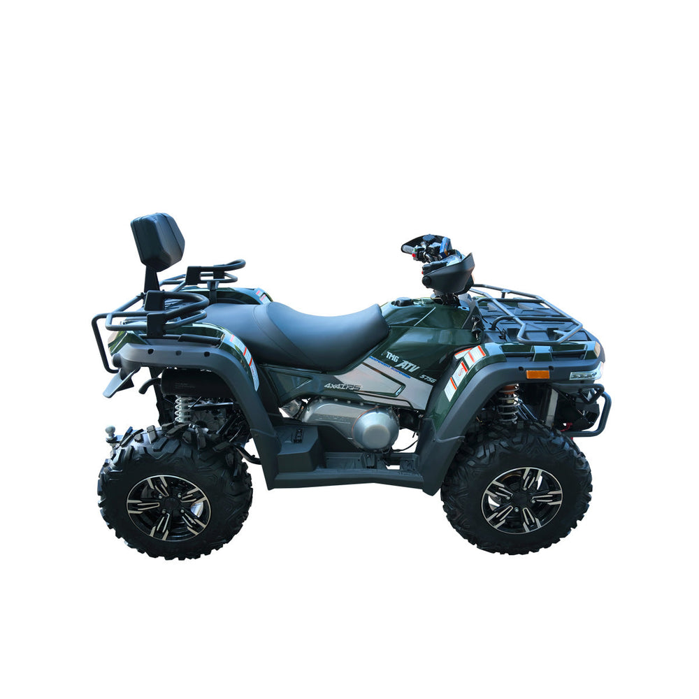 493cc ATV with On-Demand 4WD, EPS, 2-Up Seating & Backrest, Locking Differential, and Trailer Hitch TMG-ATV575