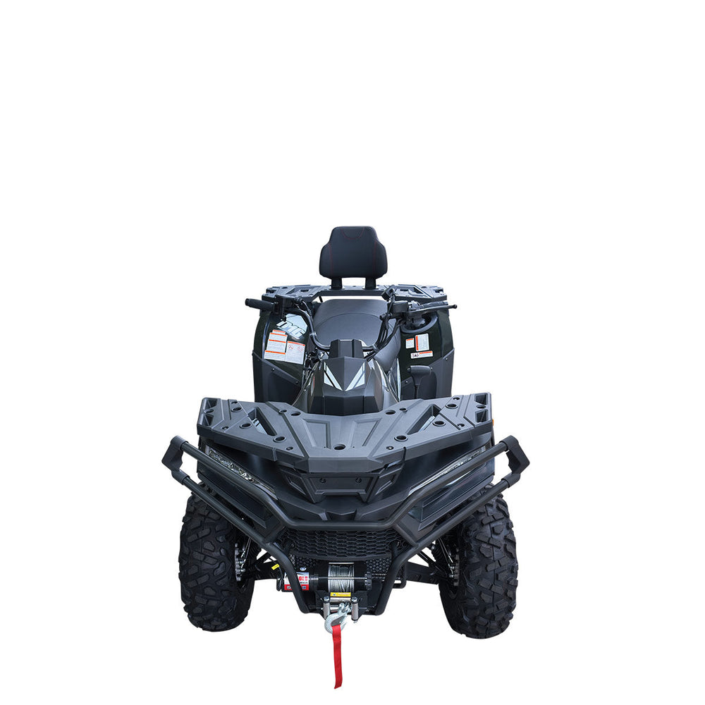 585cc ATV with On-Demand 4WD, EPS, CVTech Transmission, 2-Up Seating & Backrest, Locking Differentials, and Trailer Hitch TMG-ATV765