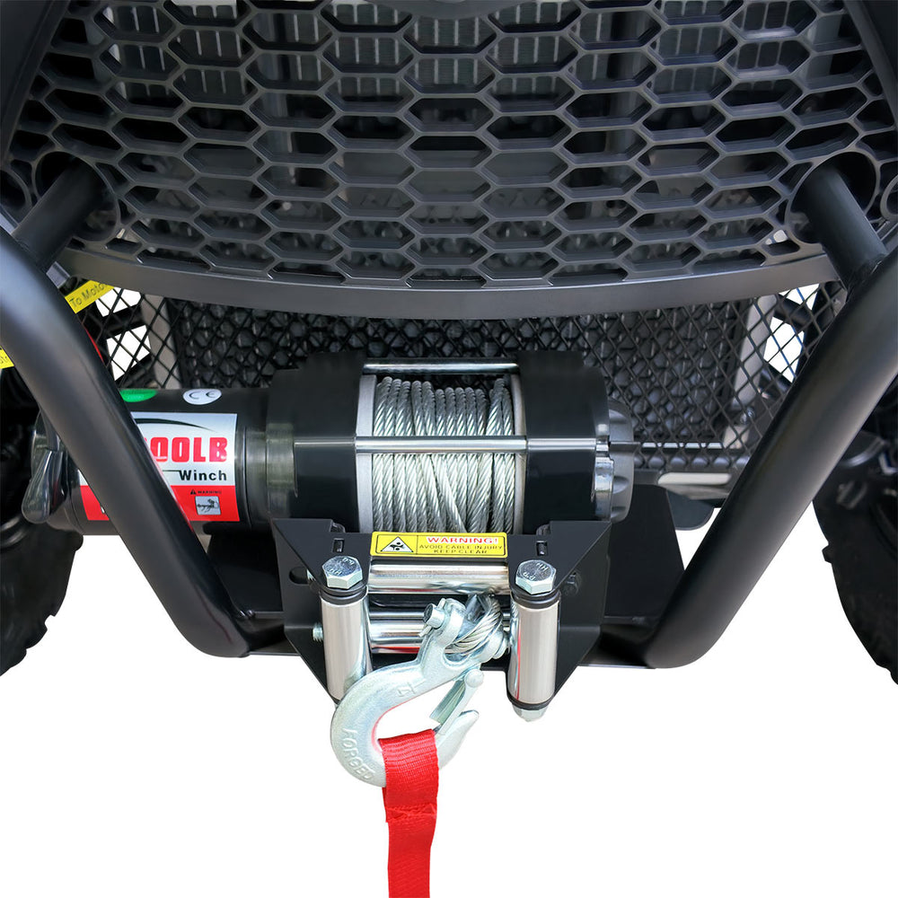 585cc ATV with On-Demand 4WD, EPS, CVTech Transmission, 2-Up Seating & Backrest, Locking Differentials, and Trailer Hitch TMG-ATV765