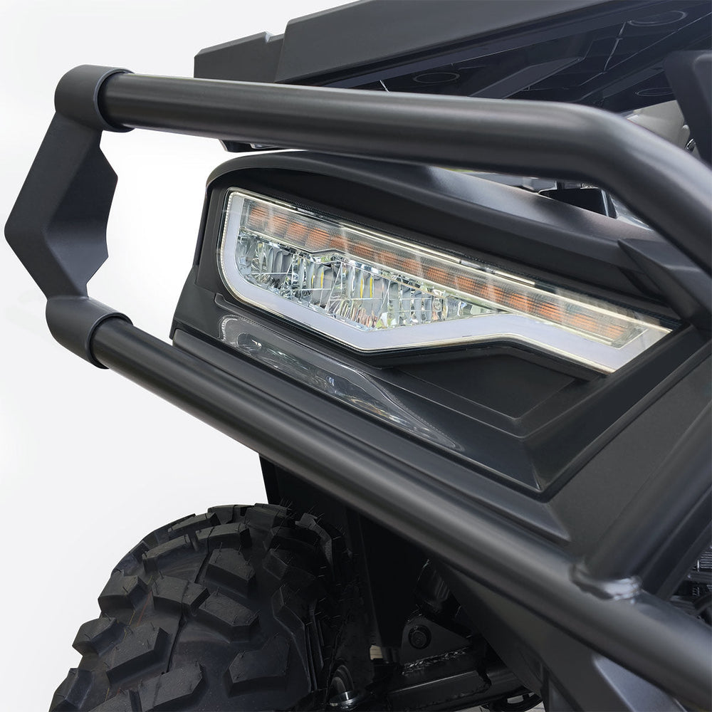 585cc ATV with On-Demand 4WD, EPS, CVTech Transmission, 2-Up Seating & Backrest, Locking Differentials, and Trailer Hitch TMG-ATV765