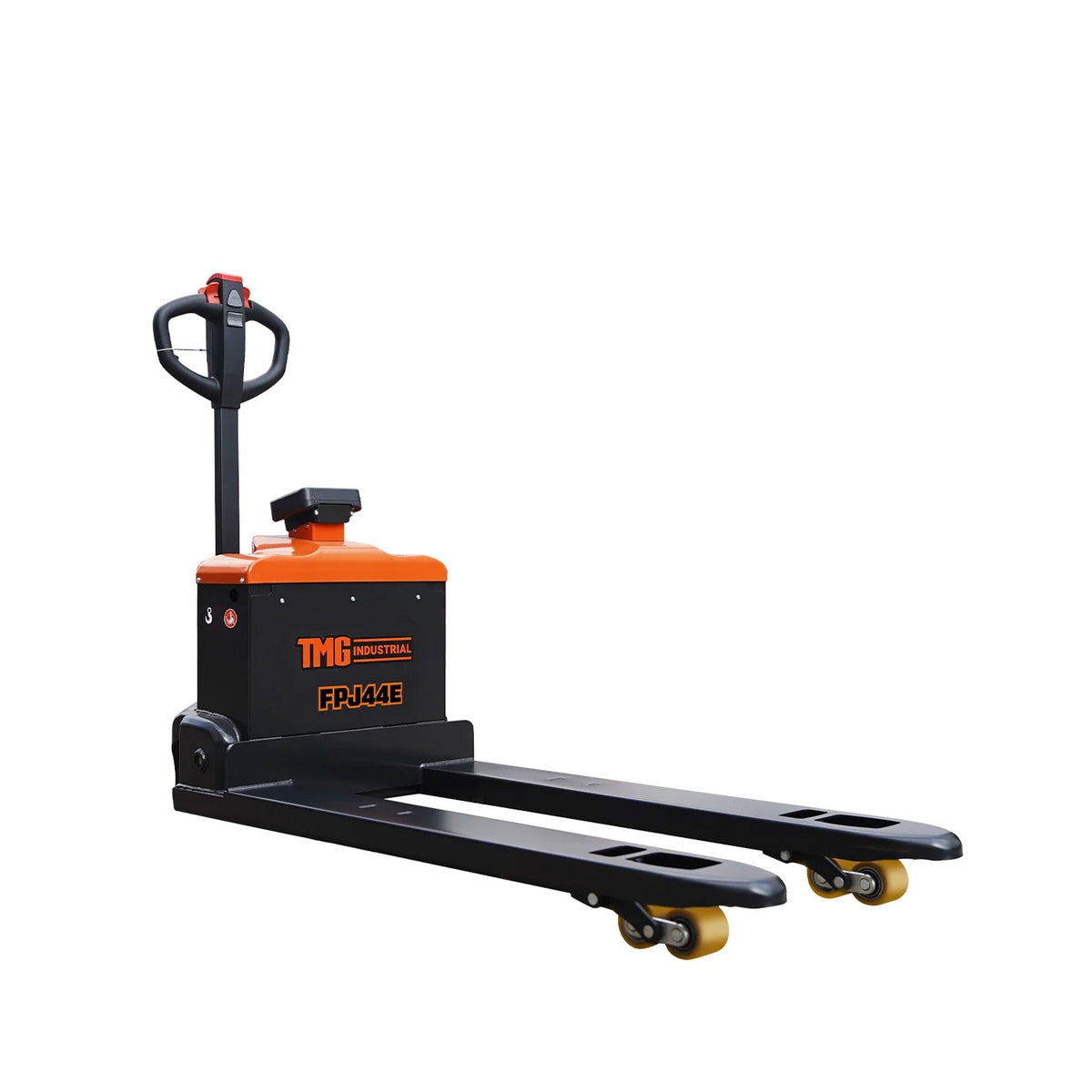 4400-lb Fully Electric Powered Pallet Jack Truck with Scale, 48" Forks, 2" LCD, TMG-FPJ44E