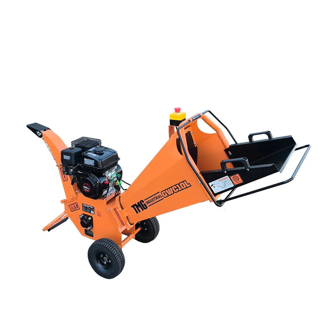Déchiqueteuse à bois de 4 po avec moteur à essence de 6,5 HP