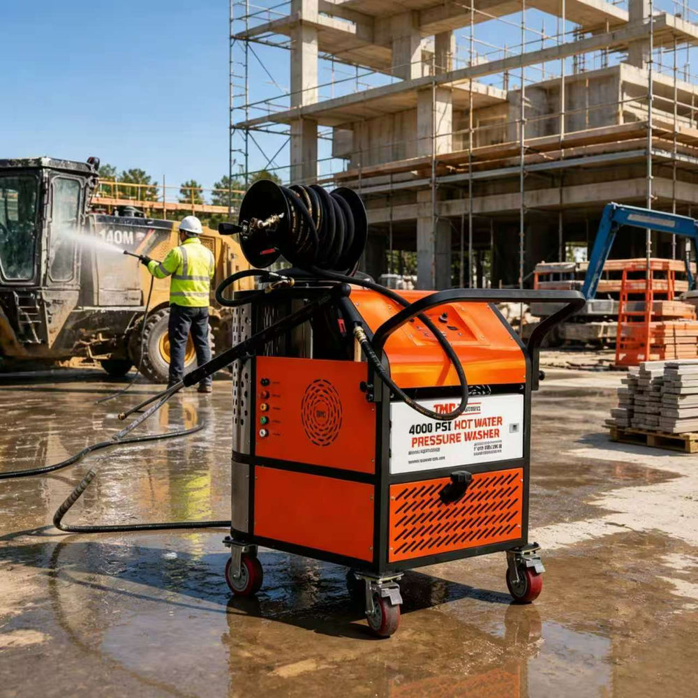 Nettoyeur à eau chaude électrique de 4 000 PSI