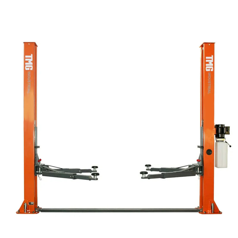 Two-Post Auto Lift, 10,000 lb Capacity with Floor Plate & Dual Lock for Shop & Garage TMG-TPL45