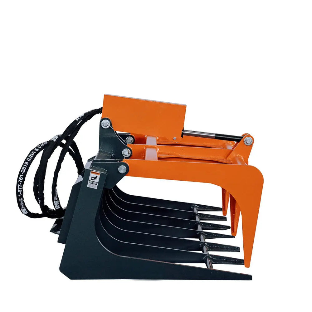 Grappin squelette de 42 po pour mini-chargeuse