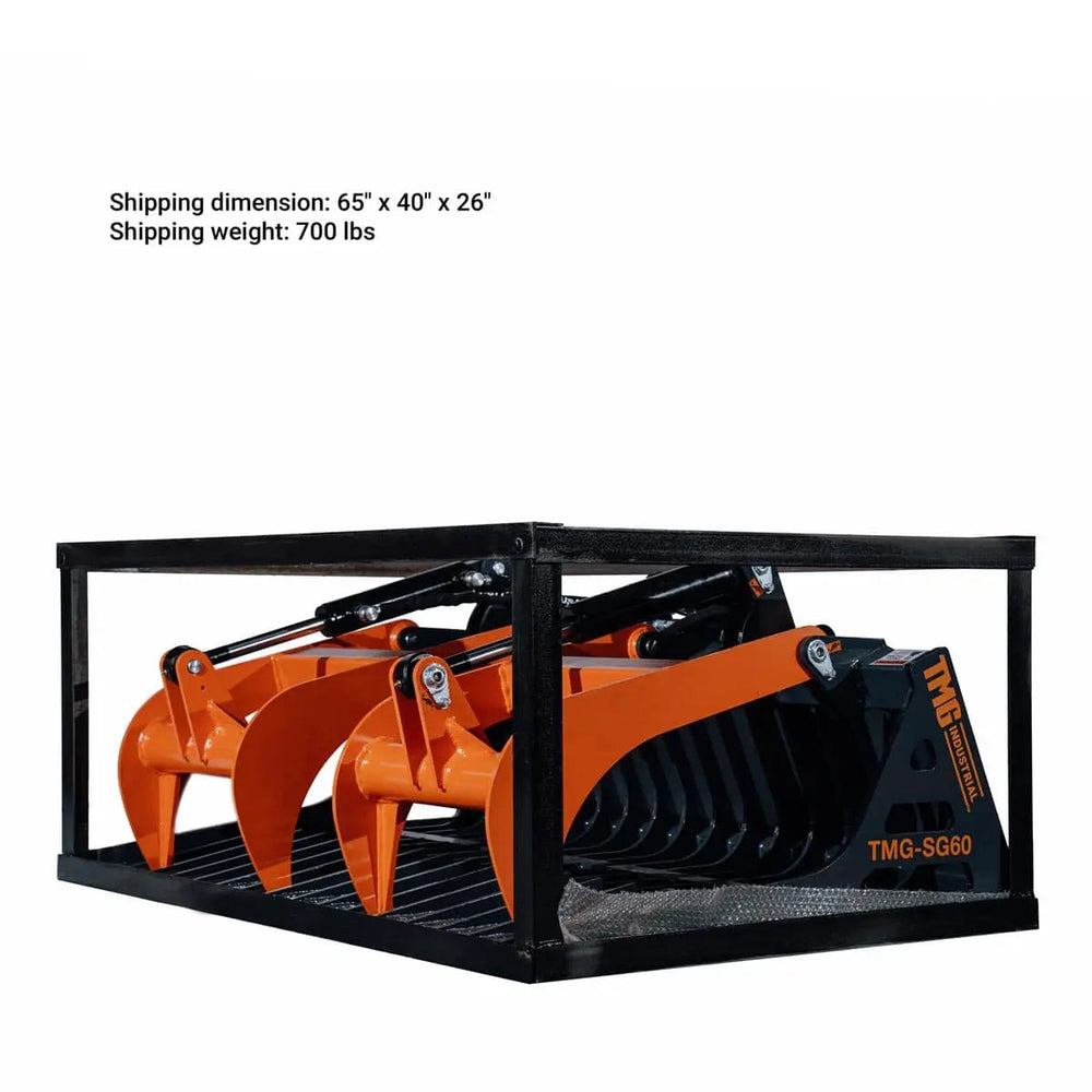 Grappin squelette de 60 po pour chargeuse compacte