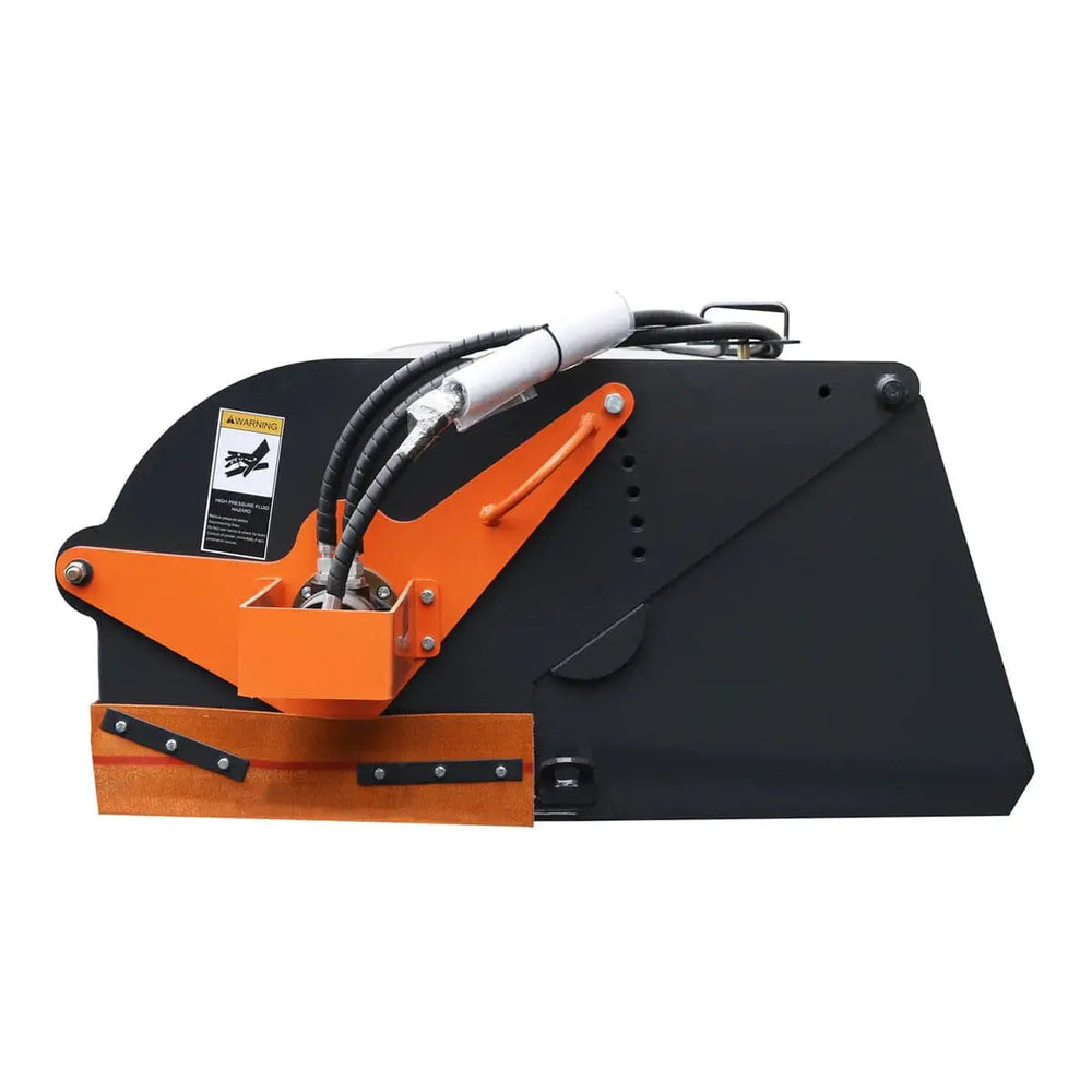 Balayeuse ramasseuse de 72 po avec godet pour chargeuse compacte
