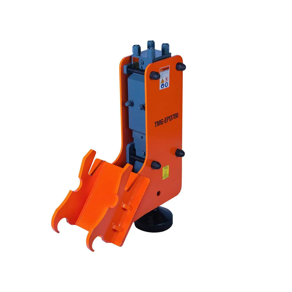 Enfonce-pieux hydraulique pour excavatrice