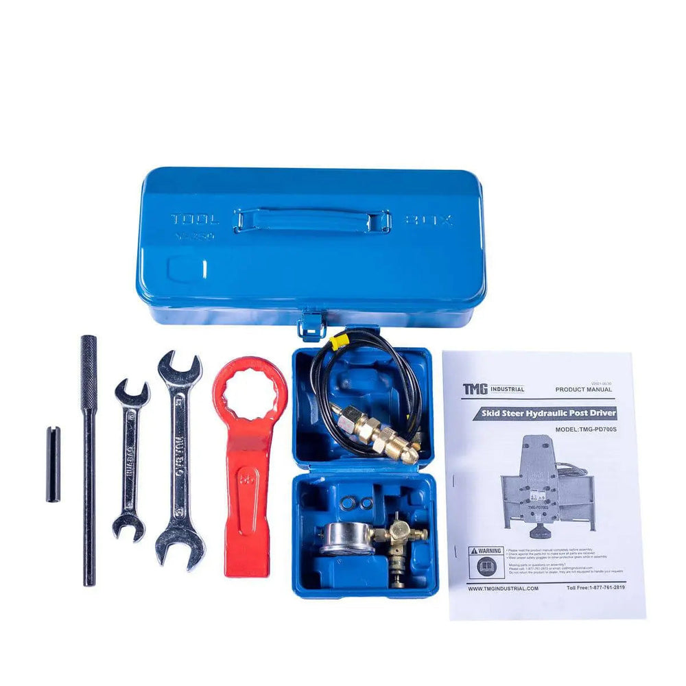 Enfonce-pieux pour chargeuse compacte