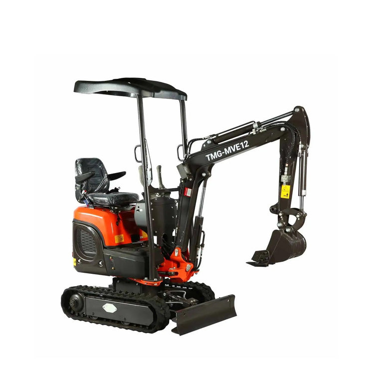 Mini-excavatrice compacte de 1 200 kg