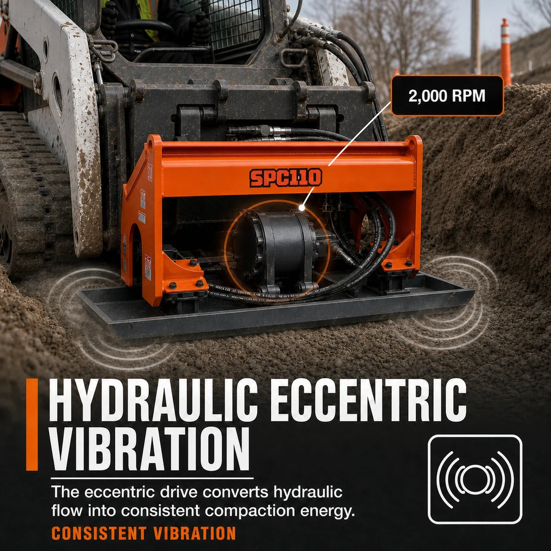 Système de vibration excentrique