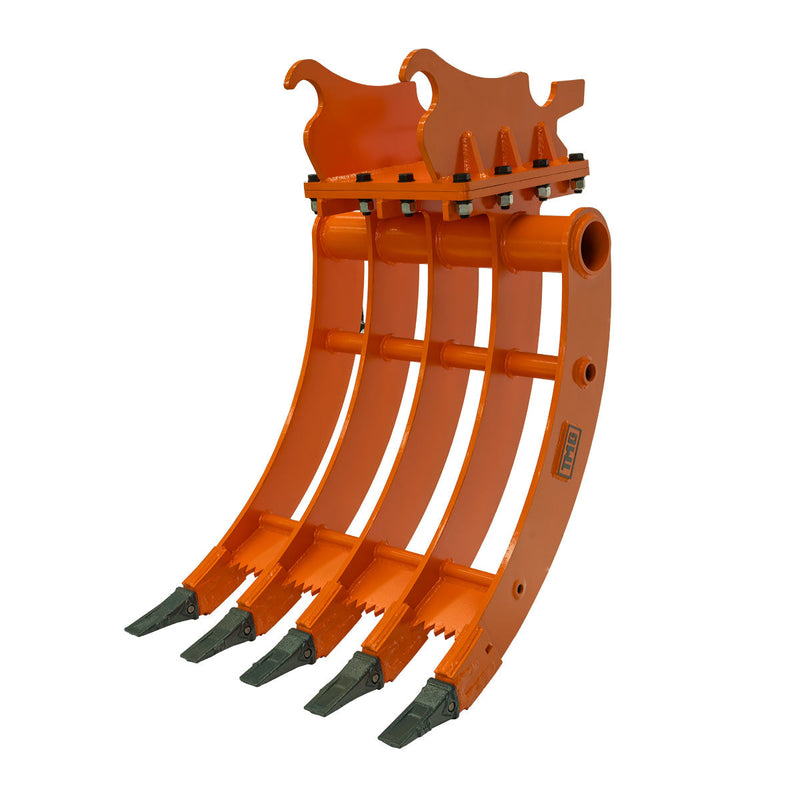 TMG-ERK35 35 inch excavator rake for 10-18 ton excavators main view